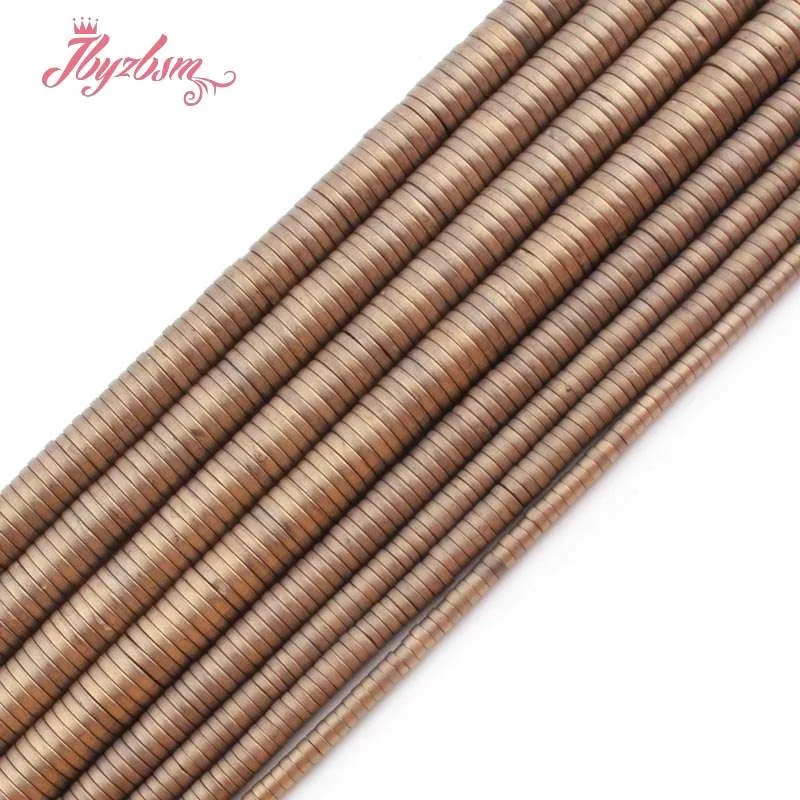 Натуральный гематитовый светильник с золотыми пуговицами Rondelle для