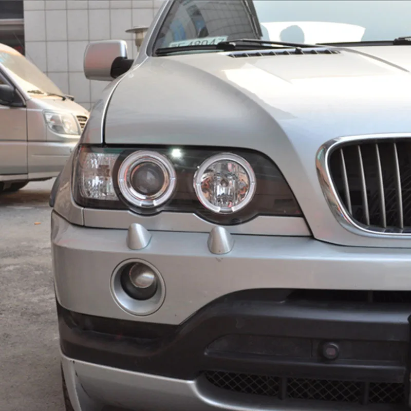 Модифицированные светодиодные фары с апертурой ангельские глазки в сборе для BMW