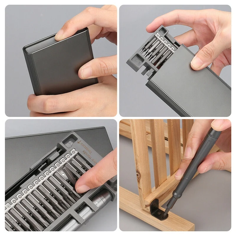 

50 in 1 Precision netic Screwdriver Set Repair Kit with Alloy Case Multi-Tool Hand Tools Set Repair Phone Watch