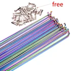 Спицевая проволока для велосипеда, вакуумная Pating Rainbow 26 27,5 29 дюймов, высокопрочный дорожный велосипед 304, нержавеющая сталь 14G 259261271273291293