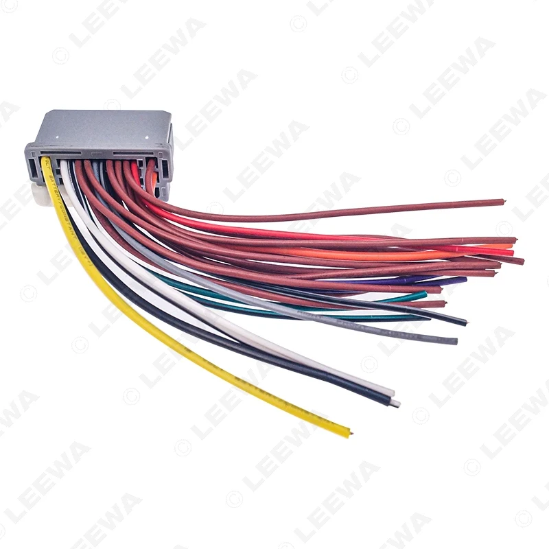LEEWA автомобильный аудио стерео жгут проводов для HONDA Odyssey/Pilot/Ridgeline подключается к