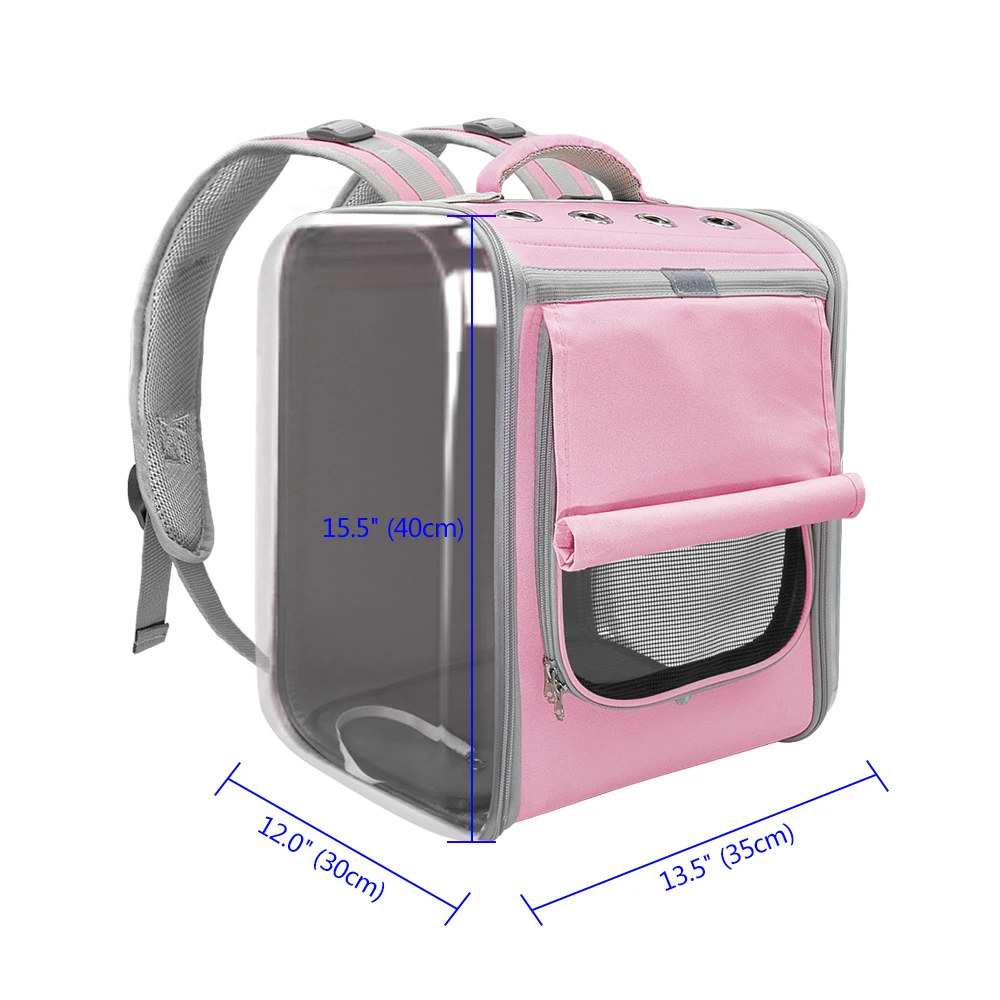 

Pet Cat Carrier Backpack Breathable Cat Travel Outdoor Shoulder Bag For Small Dogs Cats Portable Packaging Carrying Pet Supplies