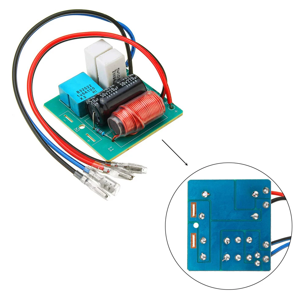 Hi Fi аудио динамик частота с делителем частоты аудиофильтры 60 Вт 2 канала 220