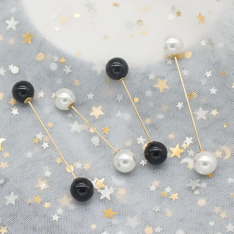 ASHMITA 6 шт. свитер шаль зажимы искусственный жемчуг брошь булавки ретро двойной