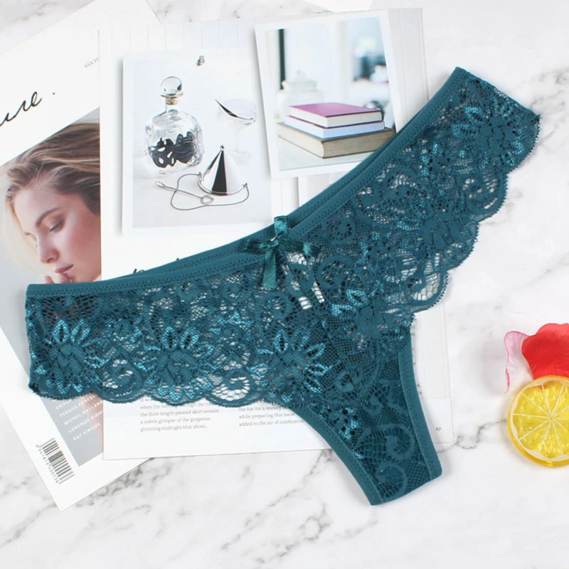 

Women Panties Sexy Lace Underwear Set Comfort Female Briefs Fashion Ladies Floral Panty Low Rise Underpants Lingerie