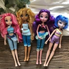 Большая стеклянная кукла Star Darlings, голова из мультфильма, для девочек, для самостоятельной сборки, украшения, игрушки для волос, милая кукла, красочные игрушки с волосами