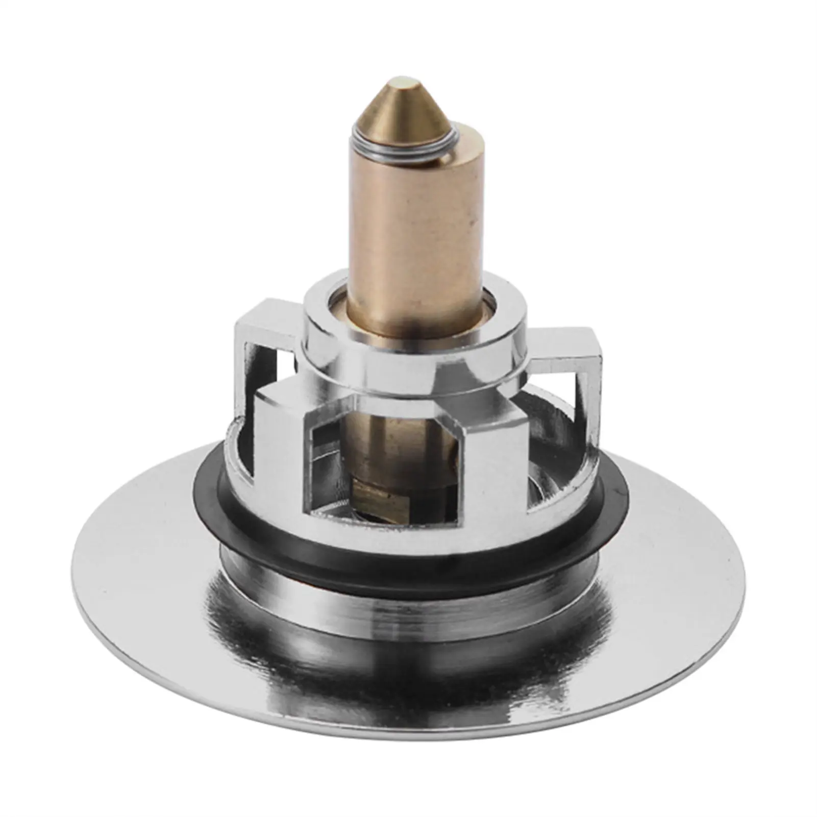 

Washbasin Universal Double Strainer Bounce Core Sink Push Type Drain Plug Strainer Suitable For Most Drain Pipes