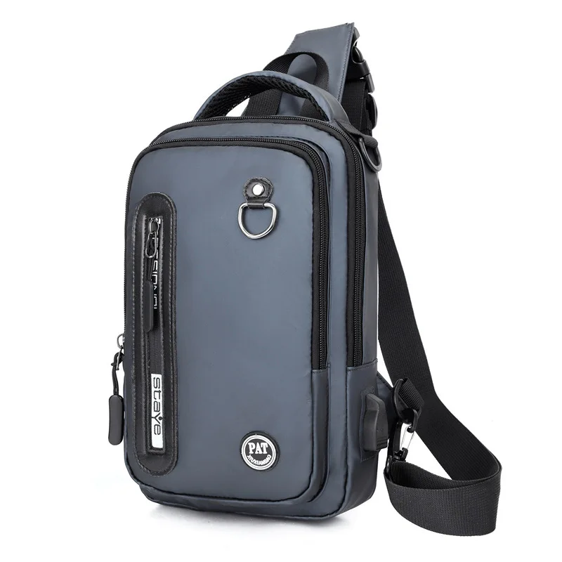 

Men Chest Bag Casual Chest Pack Nylon Men's Chest Pouch