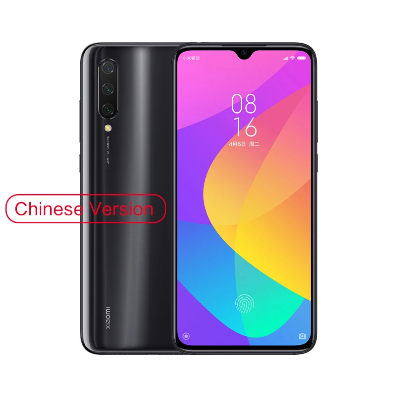 Black 4GB 64GB Мобильный телефон Xiaomi CC9E 4 Гб 64 Гб Snapdragon 665 AMOLED cc 9e 6,08" Восьмиядерный 48MP AI камера 4030 мАч 4G мобильный телефон - Цвет: Black 4GB 64GB