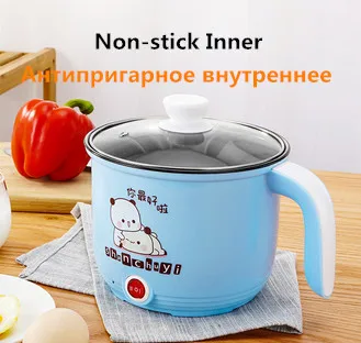 10 220V нержавеющая сталь/антипригарный внутренний доступный электрический рисоварка мини горячий горшок мульти плита - Цвет: 10