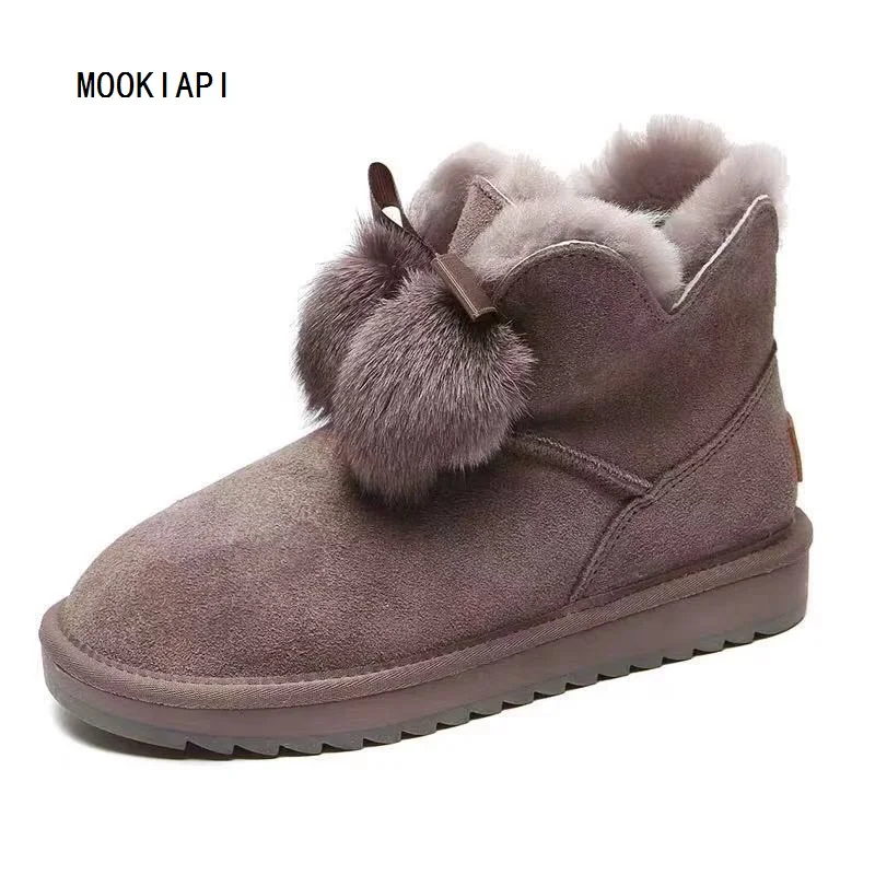 Женская обувь наивысшего качества в австралийском стиле Натуральная Воловья