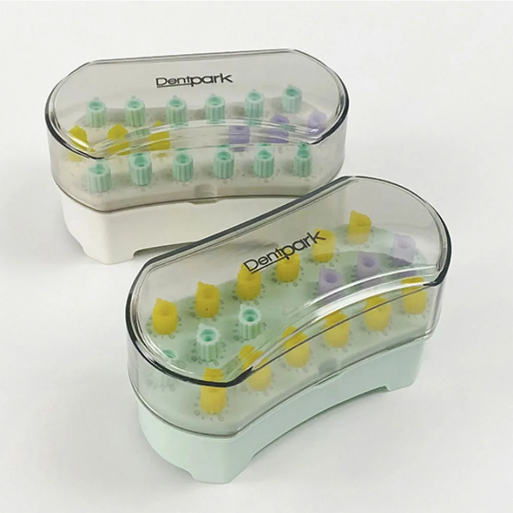 

12 счетных ручек для стоматологической дезинфекции Box автоклав стерилизатор чехол Burs Endo держатель файлов с разницей
