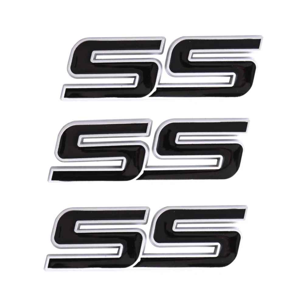 

3 шт., черные автомобильные наклейки на заднюю крышку багажника