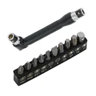 Набор отверток 10 в 1, набор прецизионных шестигранных насадок для отверток из хромованадиевой стали