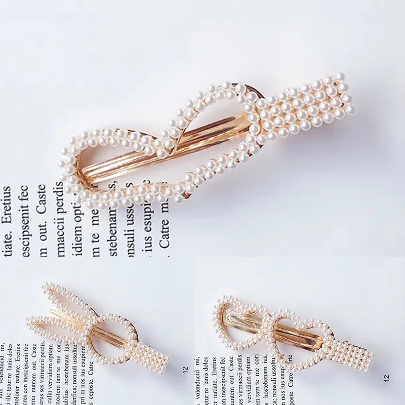 

Женские заколки для волос в форме сердца, 1 шт.