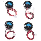 Круглый мини-вентилятор охлаждения для светодиодных ламп, 25,5x10 мм, 5 В, 9 В, 12 В, 24 В, компьютерный радиатор