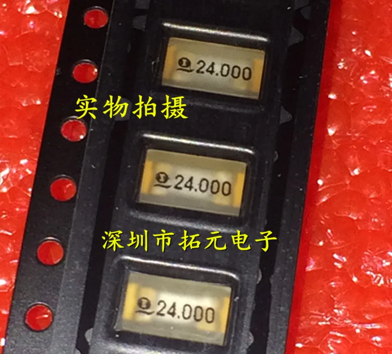 100 шт 6035 SMD пассивный кристалл 24 000 МГц 6 0*3 5 2 фута кварцевый Бесплатная