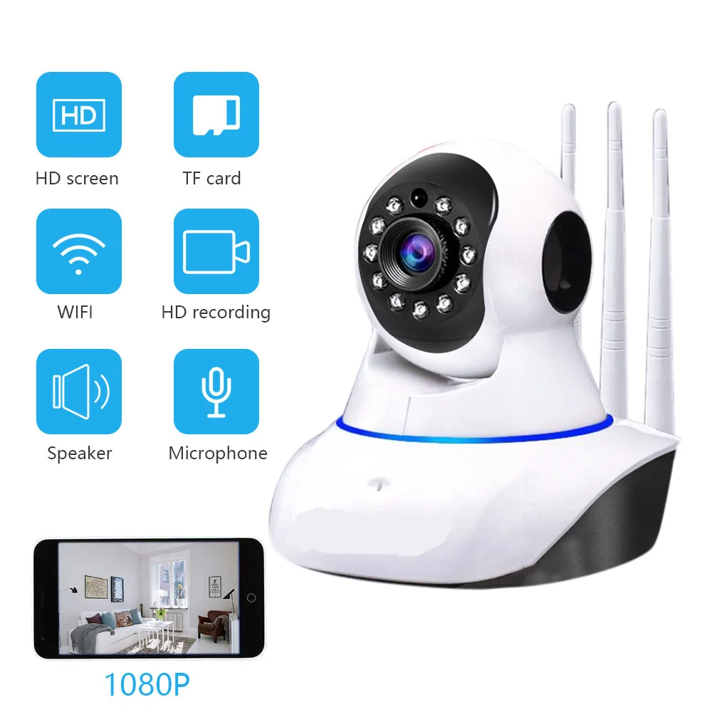 CYSINCOS 1080P беспроводная wifi IP домашняя камера монитор безопасности