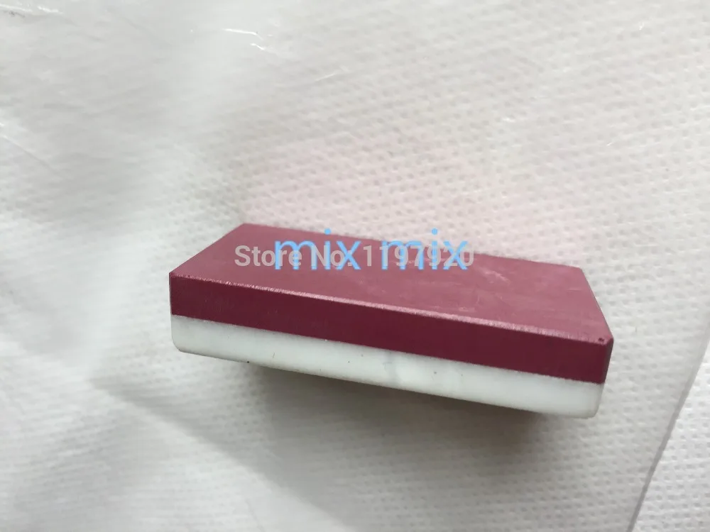 Точильный камень Fixmee двусторонний 50 мм натуральный рубин агатовый нож точильный