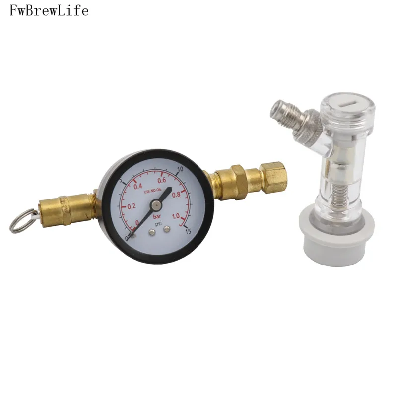 Регулируемый предохранительный клапан в сборе с блокировкой измерительный