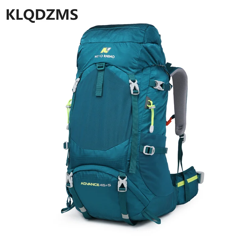 KLQDZMS New 50L Men Camping Hiking Backpacks Women High Quality Nylon Waterproof Outdoor Sport Climbing Bags Hot Sell