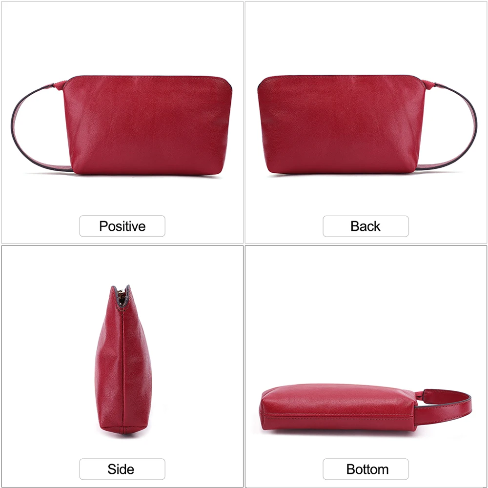 JOGUJOS Fashion Phone Purse Genuine Leather Clutch Women Long Wallets 2021 New Solid Cowhide Top-Handle Bags Ladies Coin | Багаж и сумки