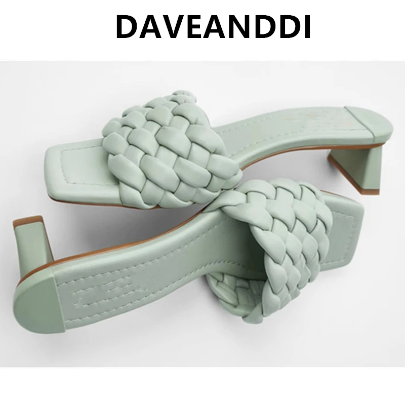 Dave & Di/2020 г. Летняя обувь Модная женская в стиле блогера Английская Офисная
