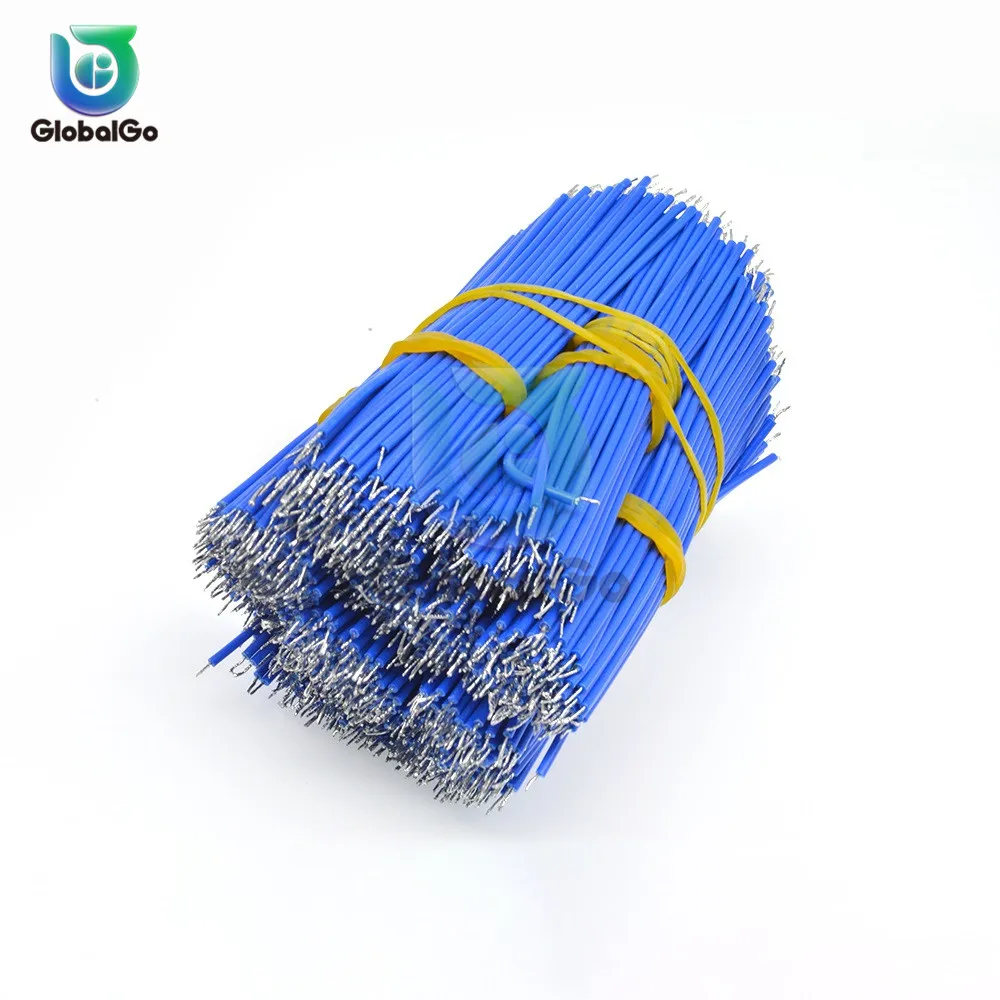 100 шт./лот 8 метров UL1007 UL 1007 22AWG провод PCB электронный кабель двойной припой Джампер