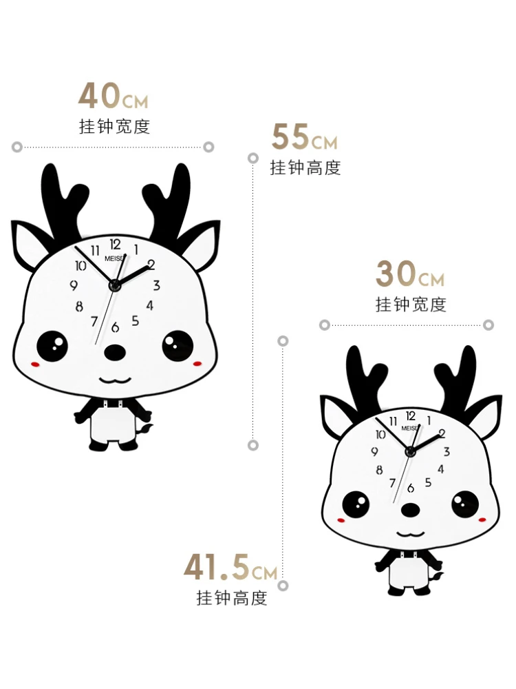 Бесшумные настенные часы креативные деревянные кухонные для детских комнат