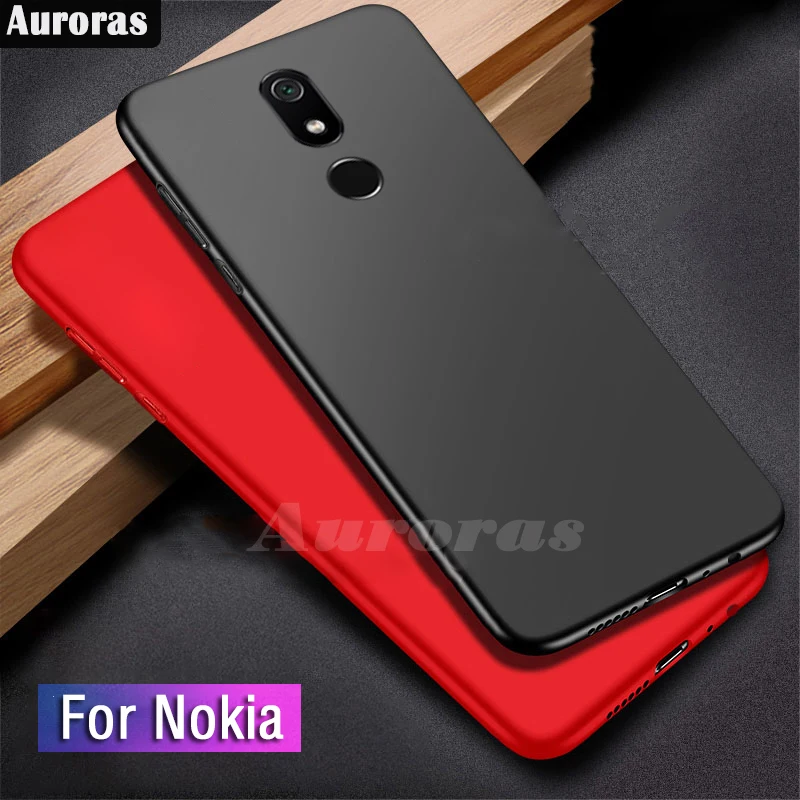 Auroras ультратонкий жесткий матовый чехол для телефона Nokia 3 2 1 Vack 4 Funda X5 X6 5 6 7 Plus |