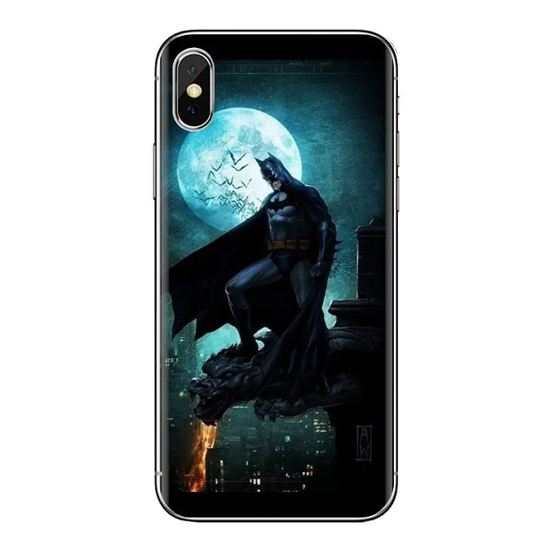 Transparent Soft Shell Covers For Xiaomi Mi3 Samsung A10 A30 A40 A50 A60 A70 Galaxy S2 Note 2 Grand Core Prime Batman Superhero |
