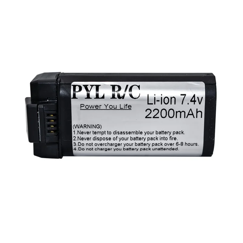 Bater&iacute;a lipo Original de 7,4 v, 2200mah, para Ex5 RC Quadcopter 5G 4K, WIFI, FPV, 1000 metros, c&aacute;mara HD para Dron-4