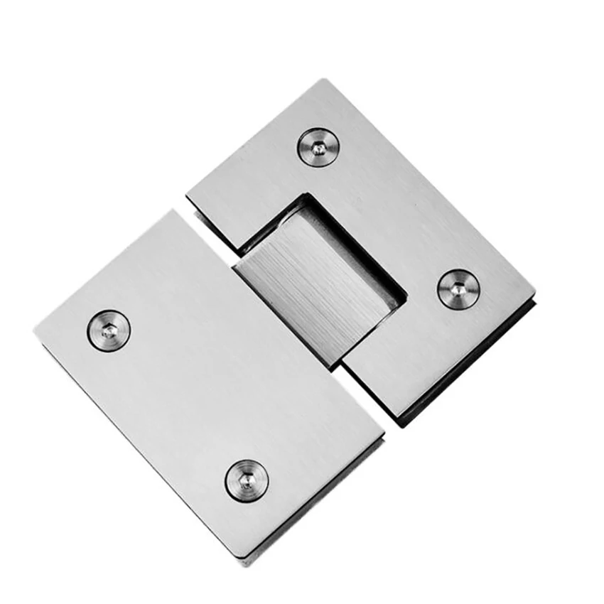 Сверхмощный 180 градусов Стекло со стеклянными дверцами зажим настенный душевые