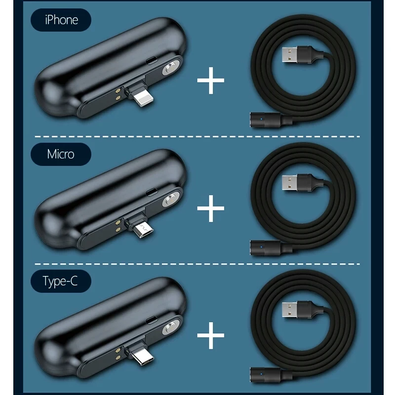 Внешний мини аккумулятор на 2600 мА · ч с портом Type C и Micro USB|Внешние аккумуляторы| |