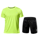 Мужской спортивный костюм, дышащая спортивная одежда, спортивная одежда, одежда для бега, бега, спортивного зала, спортивная одежда, одежда для фитнеса и тренировок, футболки