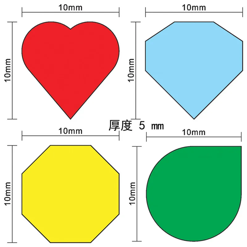 40 шт. 10 мм красное сердце синие алмазные Зеленые капли пион дерево шезлонг игры