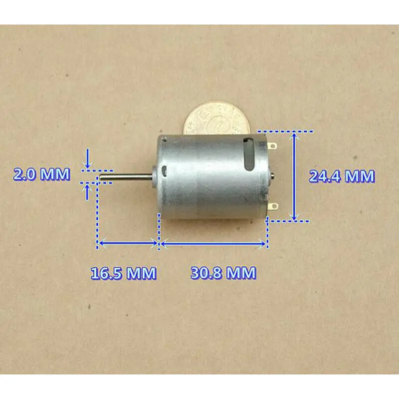 Высокоскоростной двигатель 370-5528 DC 4 2 V-11 1 V 7 Mico мини карбоновая щетка детская
