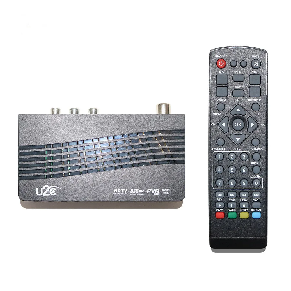 Цифровая ТВ-приставка DVB T2 наземный ресивер DVB-T2 MPEG-2/-4 H.264 HDMI-совместимая для