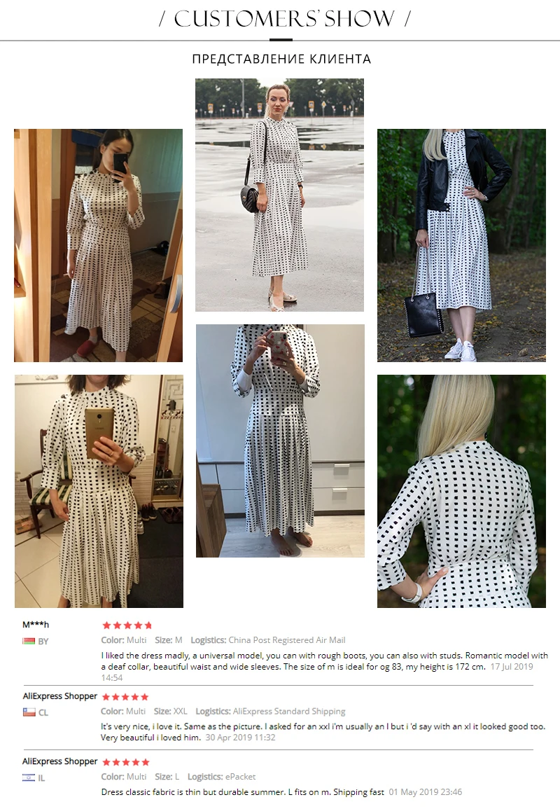HDY Haoduoyi весна осень круглый вырез с длинным рукавом Vestido белый шифон в горошек свободное платье женские повседневные пляжные вечерние платья Femme