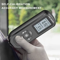 hw 300s digital coating thickness gauge 0 1micron0 2000 car paint film thickness tester measuring fn manual paint tool