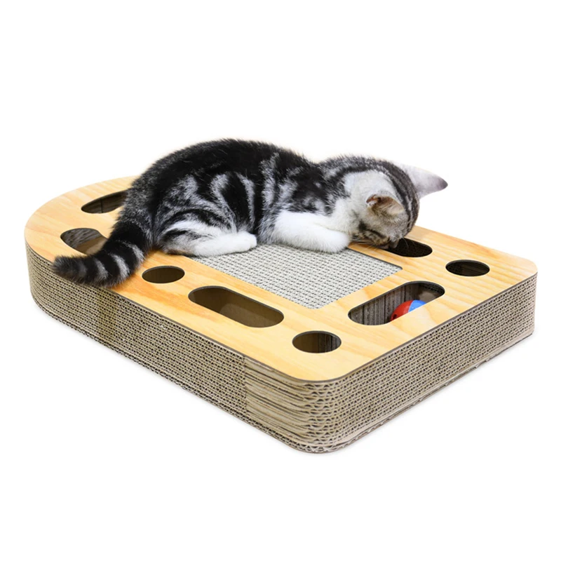 CAWAYI питомник кошка бумажный скребок доска котенок Когтеточка для кошек rascador gato