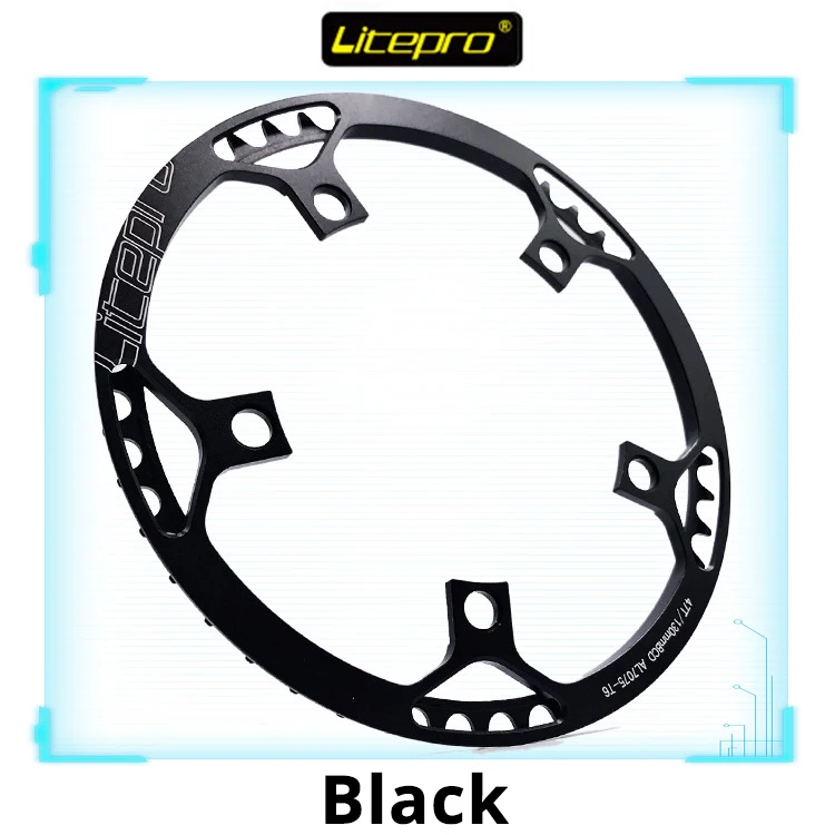 Litepro Сверхлегкий 130 BCD 45T 47T 53T 56T 58T A7075 сплав BMX цепное кольцо складной велосипед BMX цепное колесо велосипед шатун зуб дорога