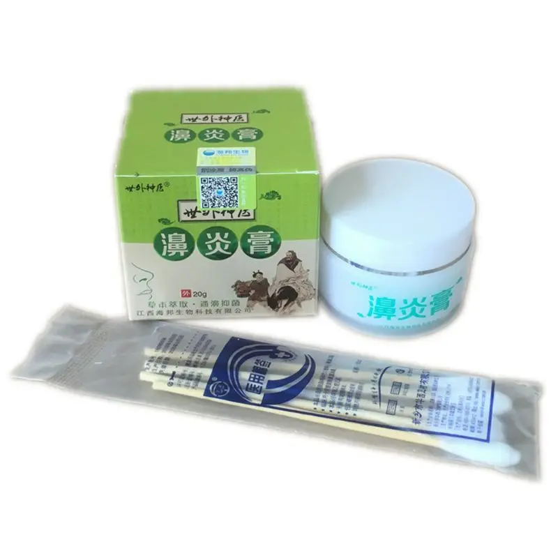 20 г натуральный травяной крем от ринита и синусита лечение проблем с носом