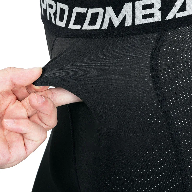 Мужские компрессионные колготки s для бега Спортивные Компрессионные Леггинсы