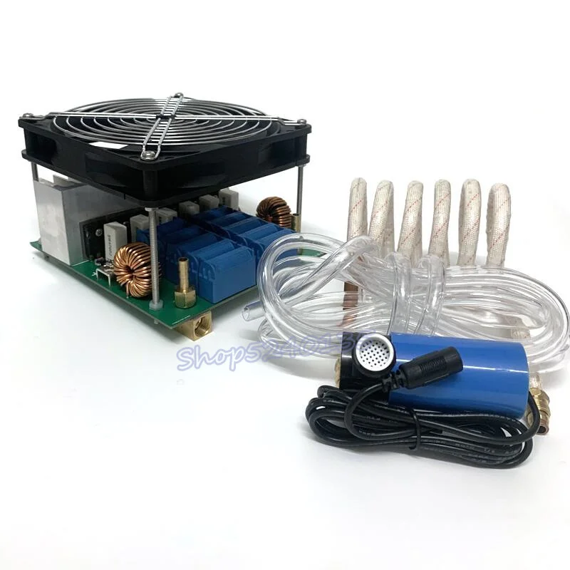 3000 Вт DC12-80V звс высокочастотный индукционный нагрев закалки отжига машина