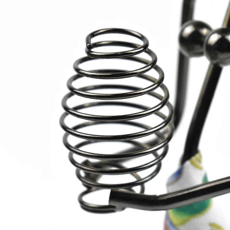 Креативная железная настольная Подключаемая ваза с сушеными цветами соломенная