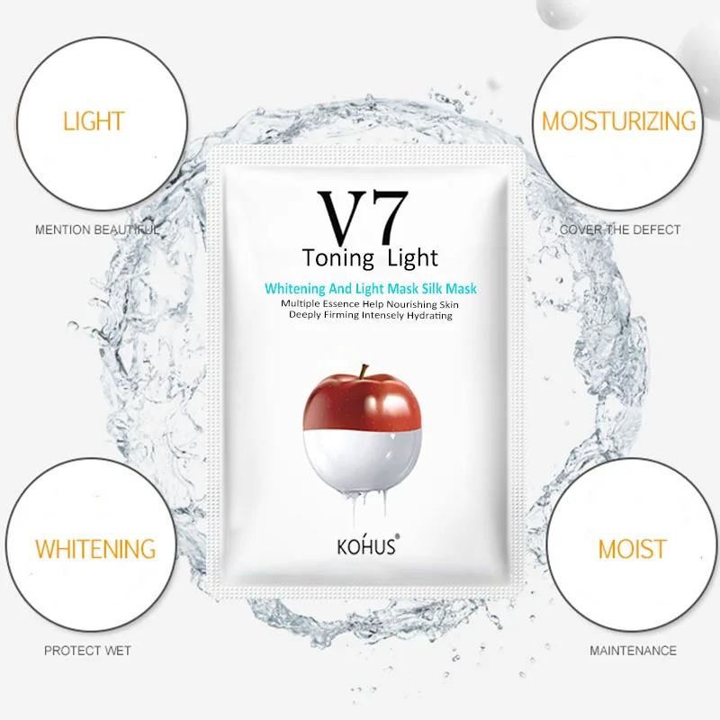 Корейская маска для лица увлажняющая отбеливающая удаления черных точек ухода