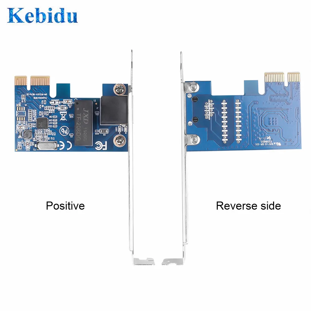 Сетевая карта Kebidu PCI Express E 1000 Мбит/с гигабитный Ethernet 10/100/1000 м адаптер RJ45 LAN