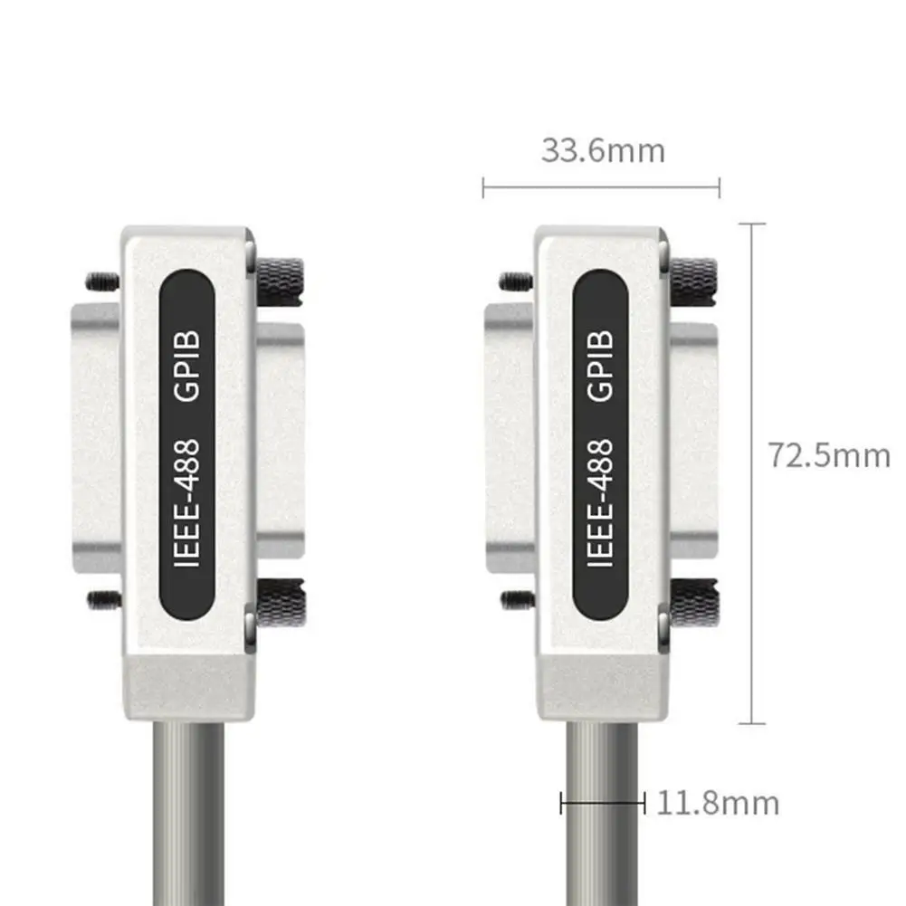 IEEE-488 Cable GPIB Metal Connector Adapter Plug and Play with Nickel Plated Shells 0.5M 1M 3M 5M 10M | Обустройство дома