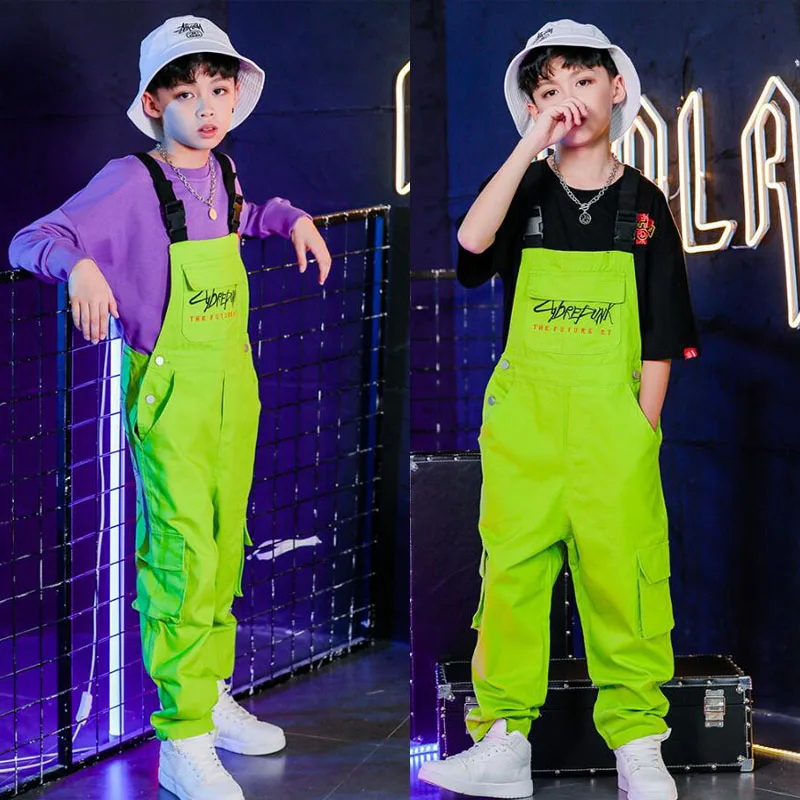 Детская танцевальная одежда в стиле хип хоп для девочек и мальчиков спортивная